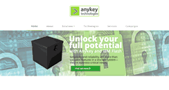 Desktop Screenshot of anykey.co.za